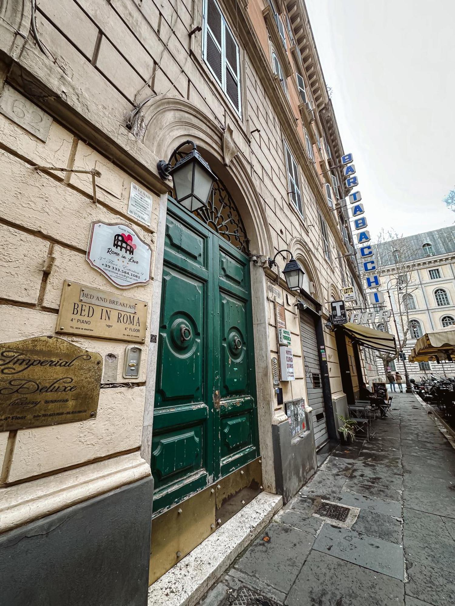 Rome In Love B&B - Termini Train Station Exterior foto
